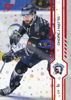 Ondrej Matys Plzen Tipsport ELH 2024/25 SportZoo 2. serie Red Sparks #342